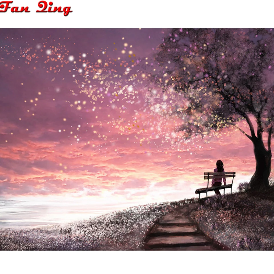 Набор для алмазной вышивки звездное небо | Дом и сад