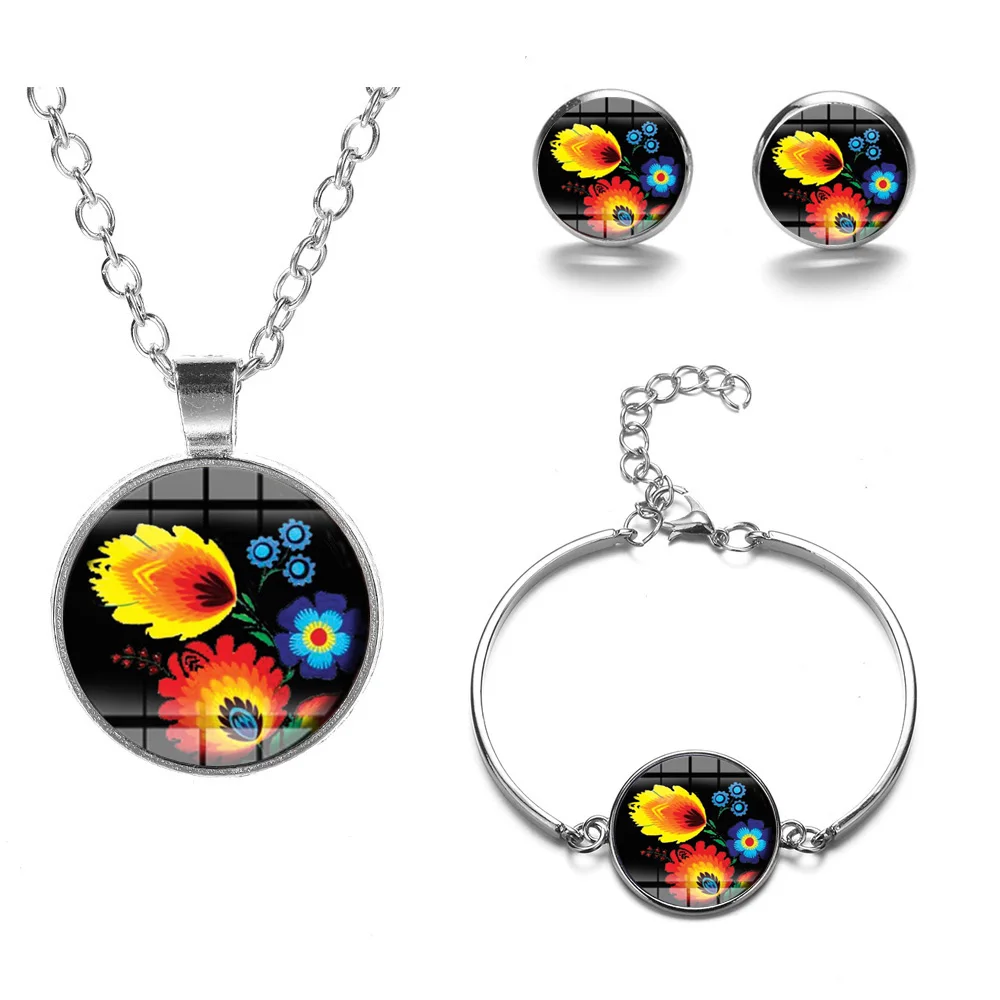 Набор бижутерии SIAN 2019 в богемном стиле польский Рисунок народного искусства