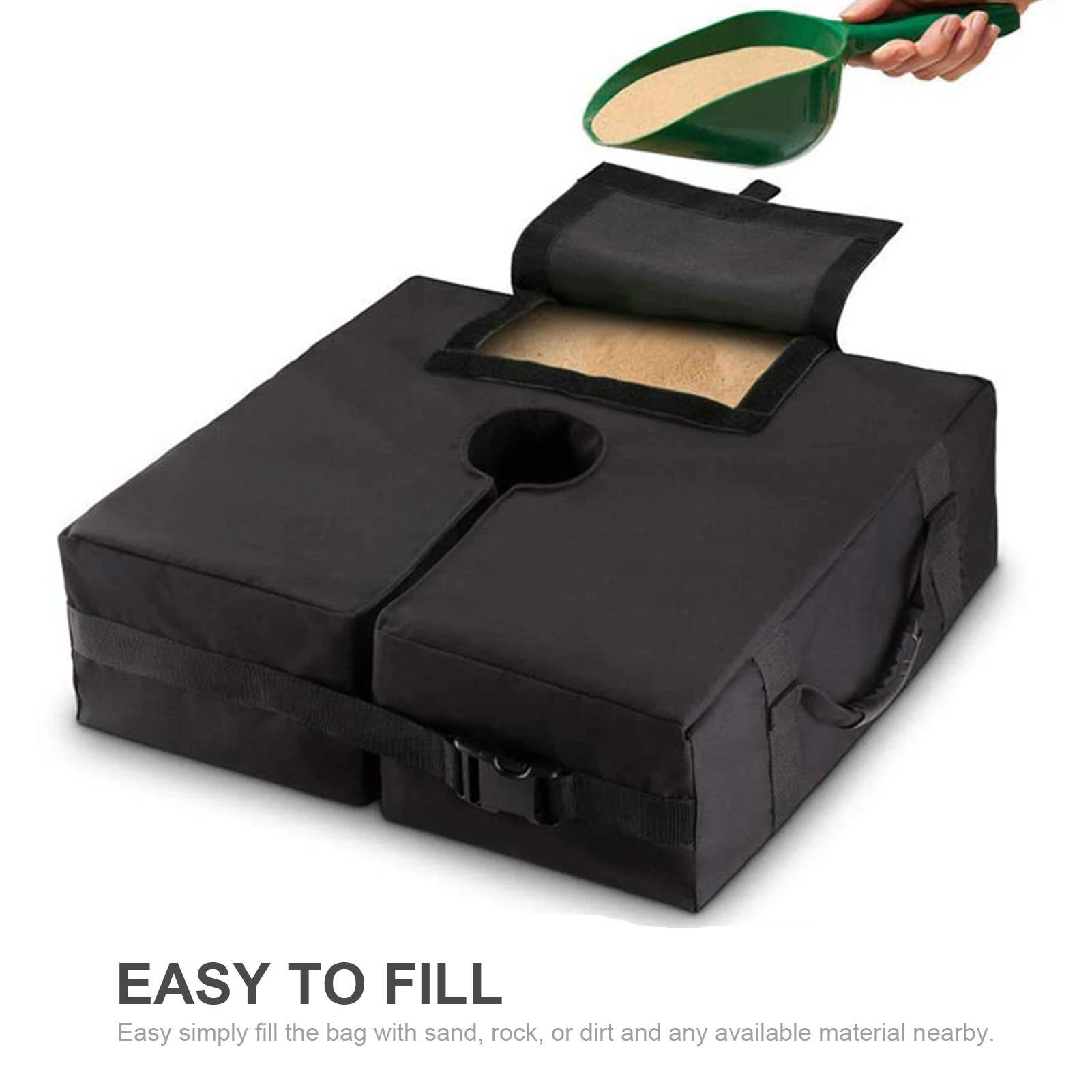 

Weight Sand Bag Gazebo Tent Leg Sandbags Weighted Base Outdoor Camping Umbrella Sand Bag Windproof Tents Fixed Sandbag For Shade