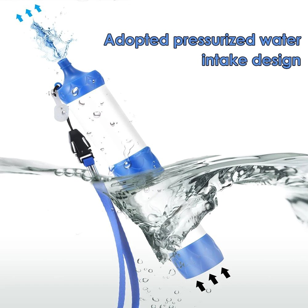 Кемпинг фильтр для воды соломинка очиститель система фильтрации нижняя нить