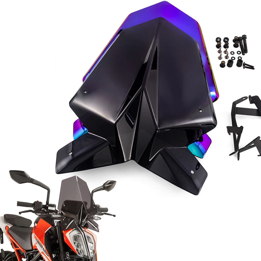 Для Duke 390 125 мотоциклетное Спортивное ветровое стекло козырек ветрового стекла