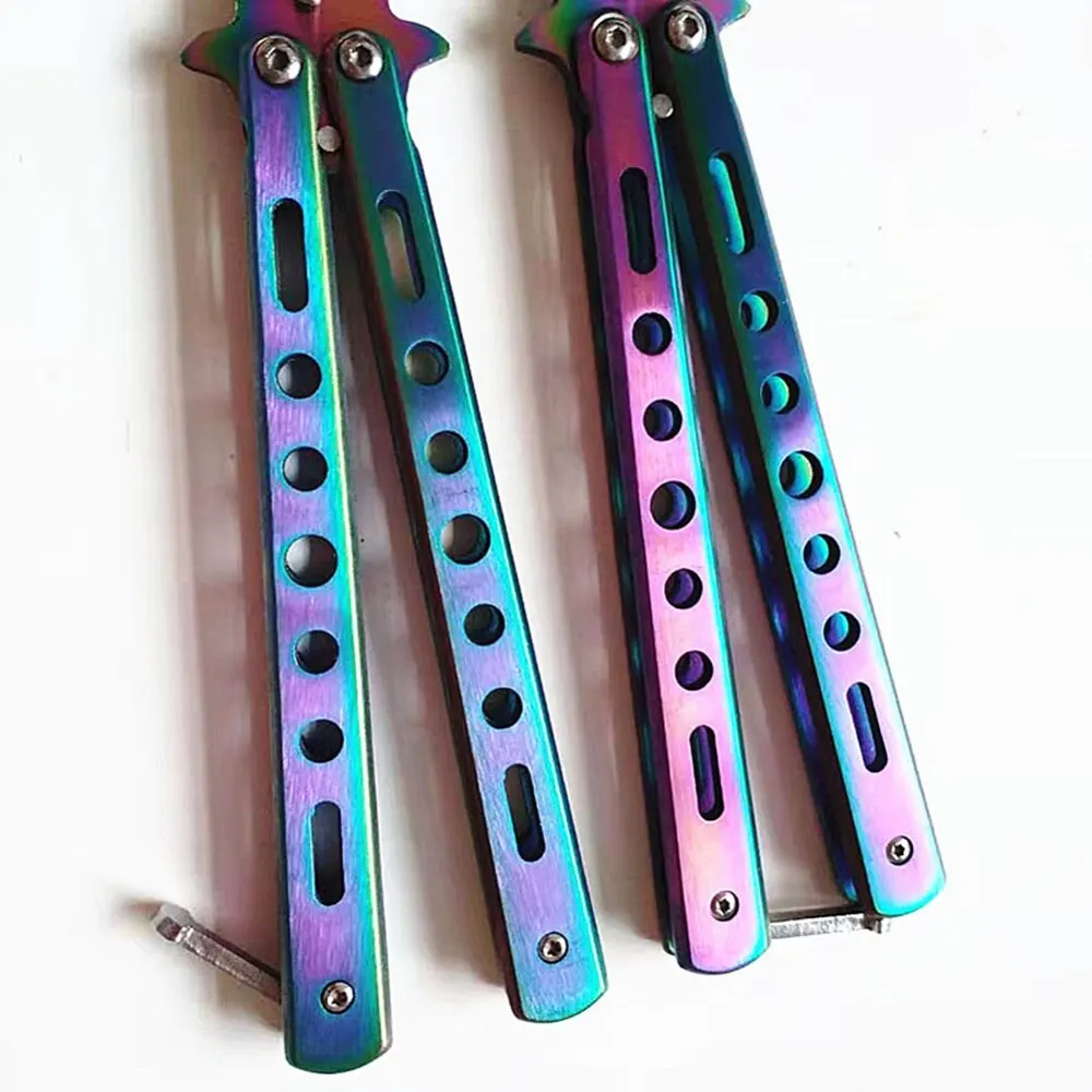 

1PC Hairdressing Comb Foldable Hairbrush Stainless Steel Practice Training For Hairdresser Beard Moustache Brushes Comb