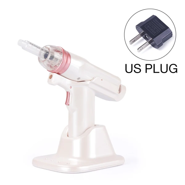 US Plug Инжектор воды мезотерапия отрицательное давление мезо Пистолет Мезотерапия гидролифтинг увлажняющий косметический прибор инструмент для ухода за кожей - Цвет: US Plug