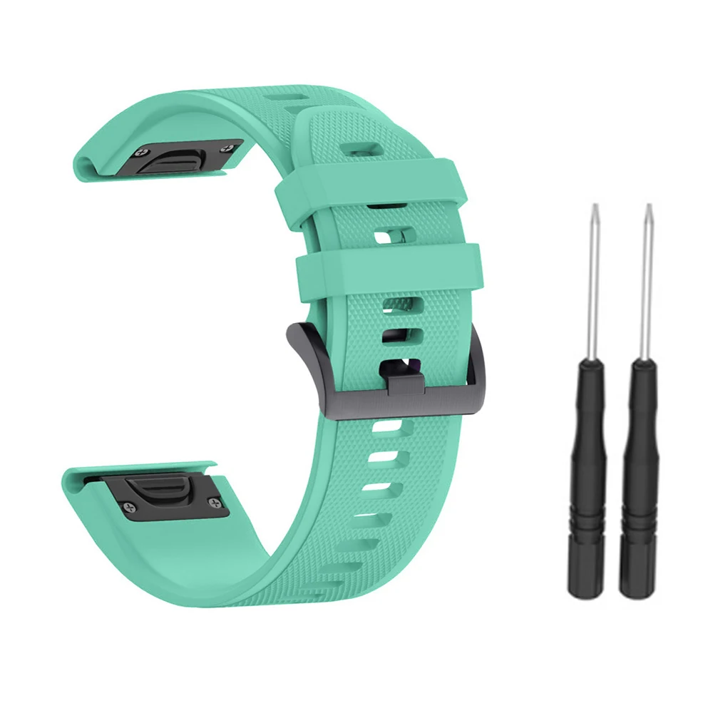 10 Смарт-ремешок для часов Garmin Fenix 3/3HR/5X/5X Plus силиконовые для фитнеса сменный наручный ремешок подходит для запястья 5,70-10,23 дюйма(145 мм-260 мм - Цвет: 10
