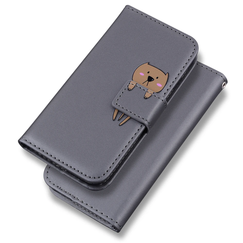 Flip Leather Case sfor xiaomi Redmi Note 9S 8T 9 Pro Max Cases Cute Cartoon Cat Wallet Cover for Xioami K20 K30 Shell | Мобильные
