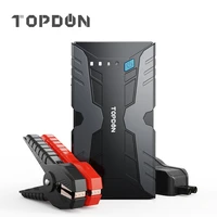jump starter car battery pack topdon volcano1200 12v 12800mah lithium battery booster auto battery charger for car truck