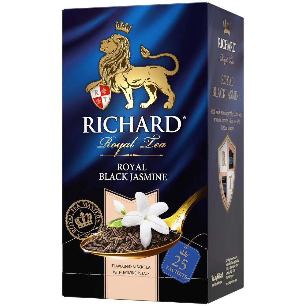 Чай Richard &quotRoyal Black Jasmine&quot черный ароматизированный 25 сашет |