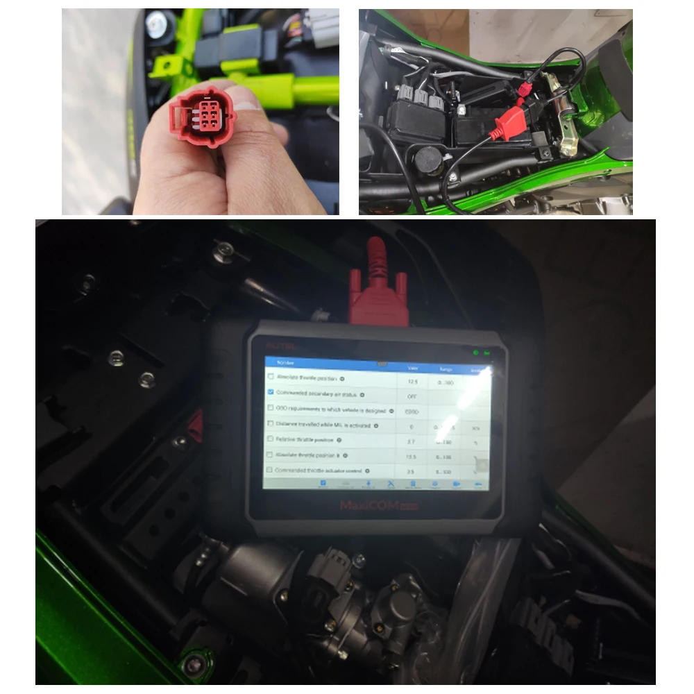 Диагностический кабель OBD2 разъемы-удлинители для мотоциклов от 6 до 16 Pin Yamaha Honda