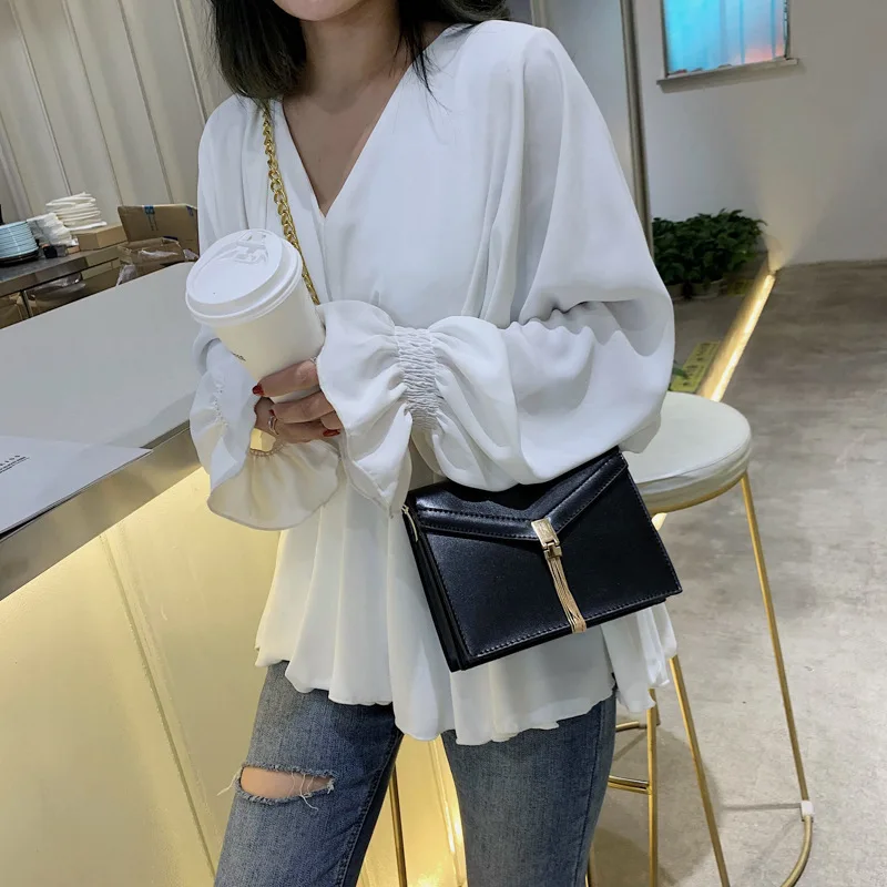 JIULIN дизайнерская сумка женская с цепочкой-сумка мессенджер-сумки на плечо ретро