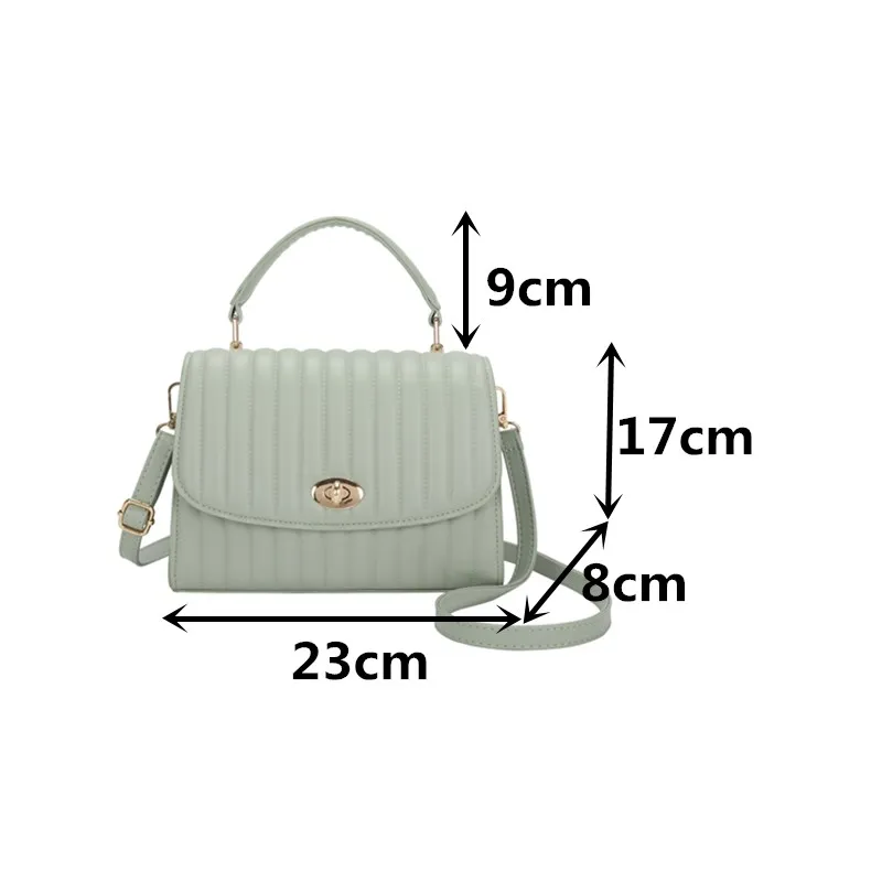 

Fashion Embroidery Thread Tote Bags for Women High Quality Leather Shoulder Bag Female Luxury Brand Small Flap Crossbody Handbag