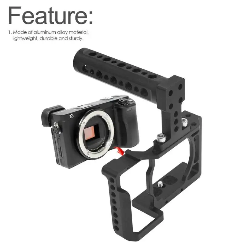 Держатель камеры из алюминиевого сплава для sony A6400/A6000/A6300/A6500 анти-отклонение