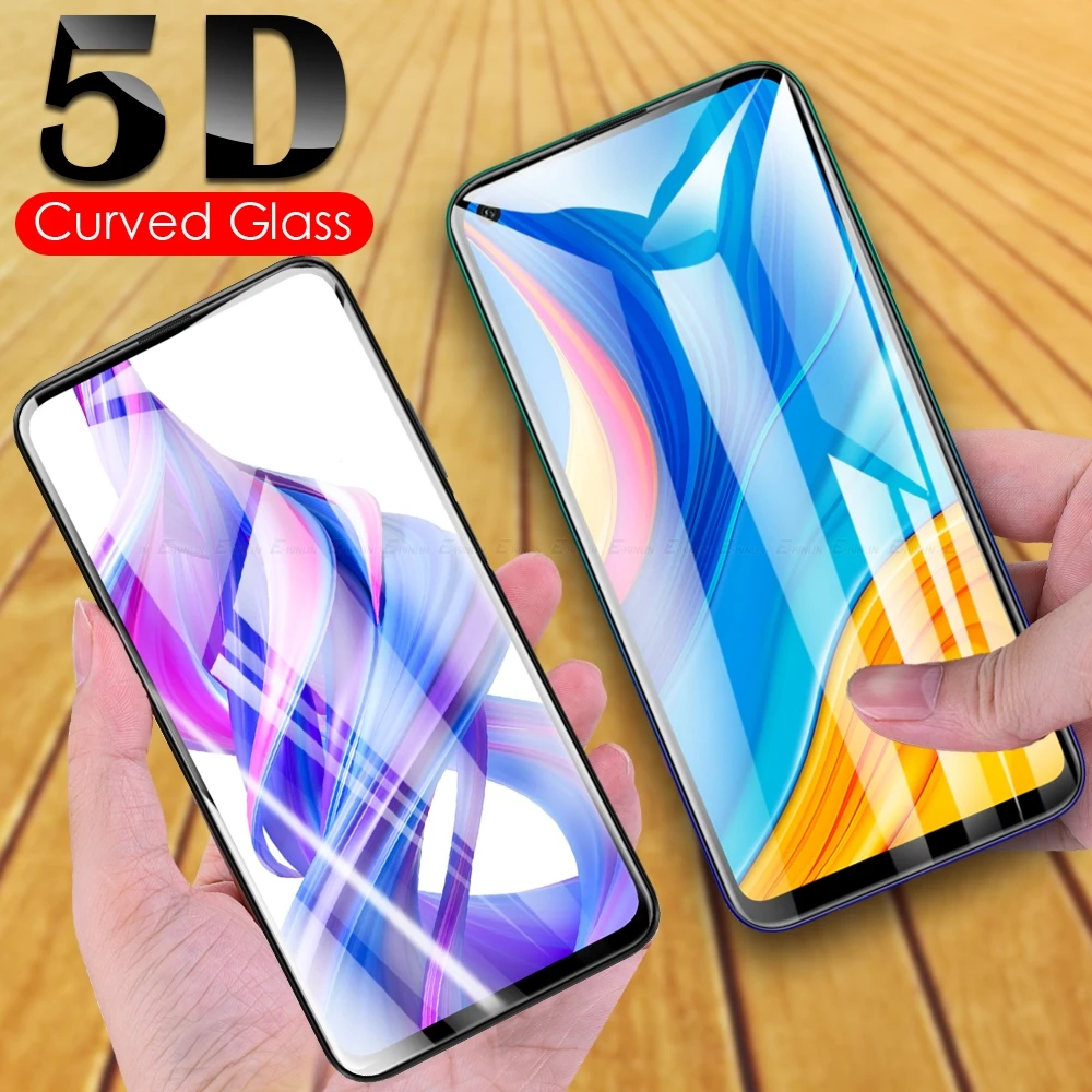 Полное покрытие 5D изогнутое закаленное стекло для HuaWei Honor 9X 9A 9C 9S Pro Lite Premium 8X 8S Prime