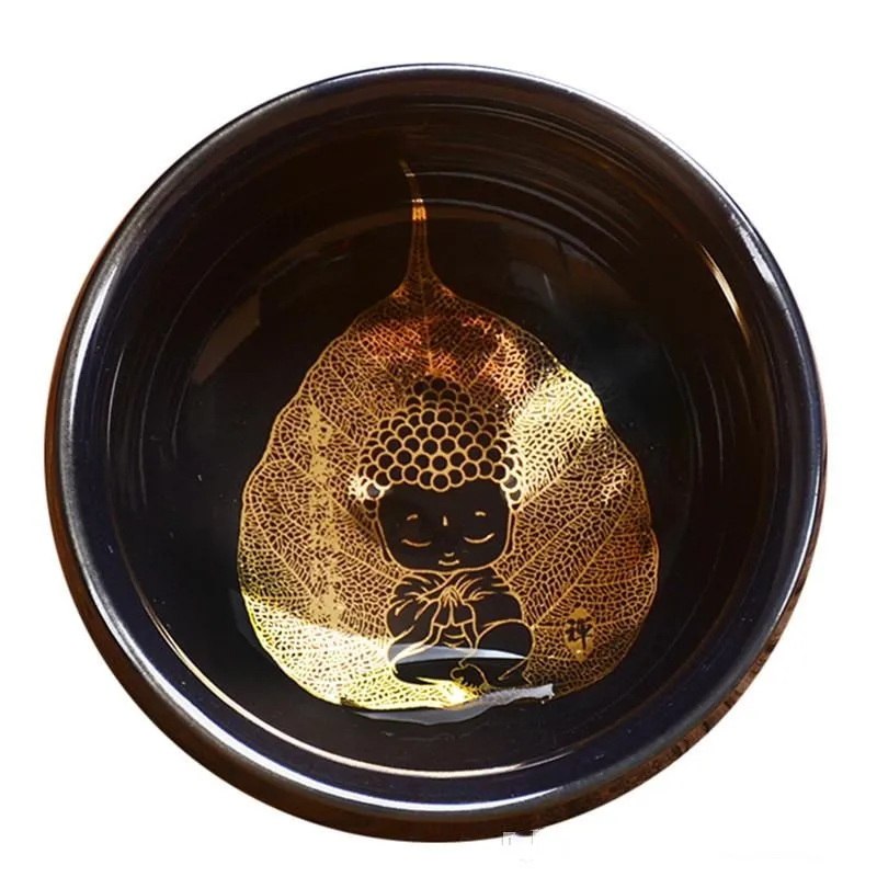 Чайная чашка Zen Buddha ручной работы чайный набор с чашей Dragon Phoenix Master кунг фу