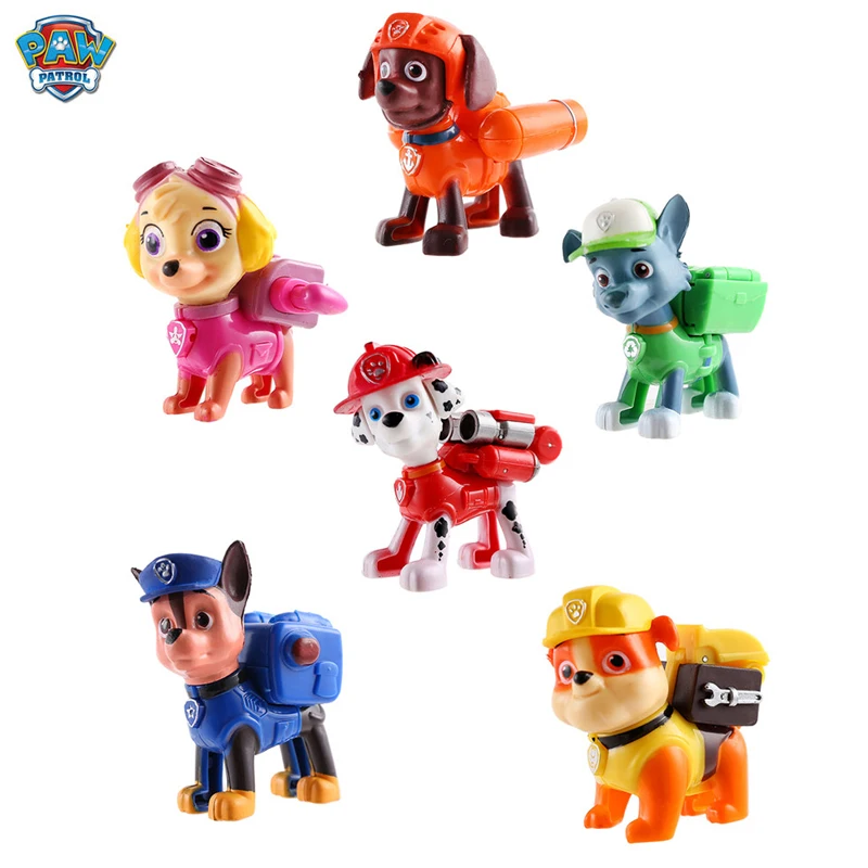 Фигурки героев мультфильма Щенячий патруль|Игровые фигурки и трансформеры| |