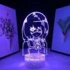 Еще одна фигурка аниме Мисаки Мэй 3D светодиодный ночсветильник для детской спальни Декор подарок на день рождения ночсветильник еще одна 3D лампа