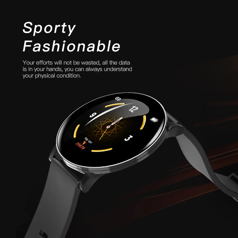 

Newest Smart Watch Waterproof Heart Rate Monitor Blood Pressure Sport Mode Smartwatch Women Wearable Watch Men Smart Clock 2020