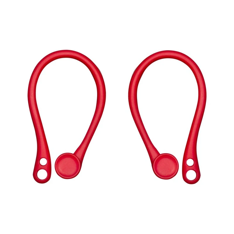 Durable Soft Silicone Earhooks for Apple AirPods 1&2, Anti-Lost Secure Fit Earphone Holders (1 Pair) image 3