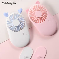 portable mini cute eyelash fan dryer handheld desktop fans 3 mode adjustable cooler for outdoor travel office usb chargeable 20