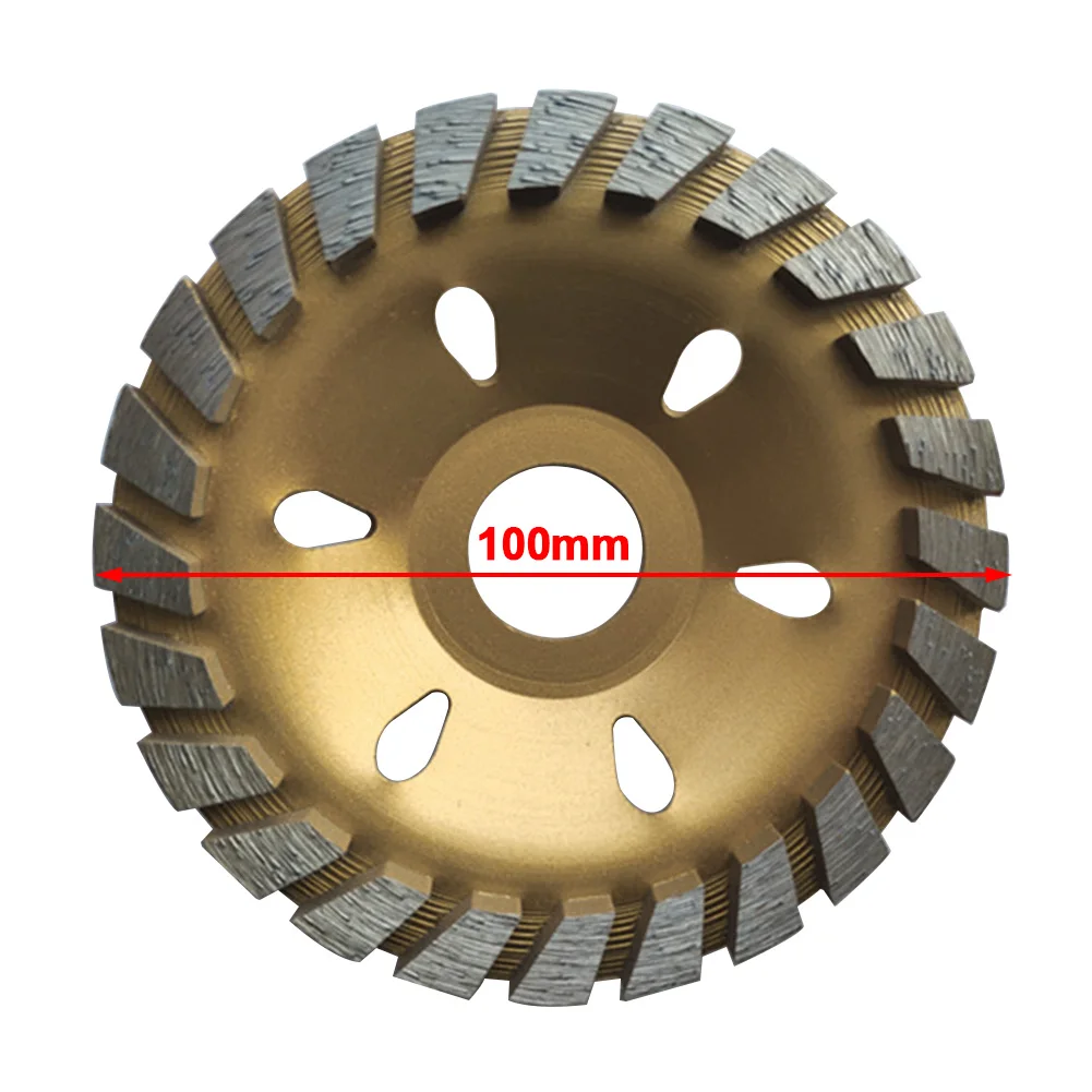 

100mm Disc Shape Polishing Tool Power Concrete Stone Thickened Construction Surface Diamond Marble Accessories Grinding Wheel