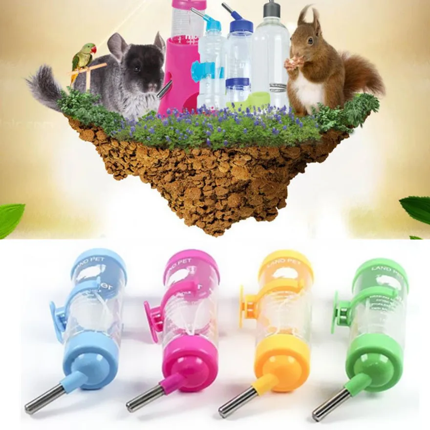 125 мл питатель воды для домашних животных автоматический диспенсер птица хомяк