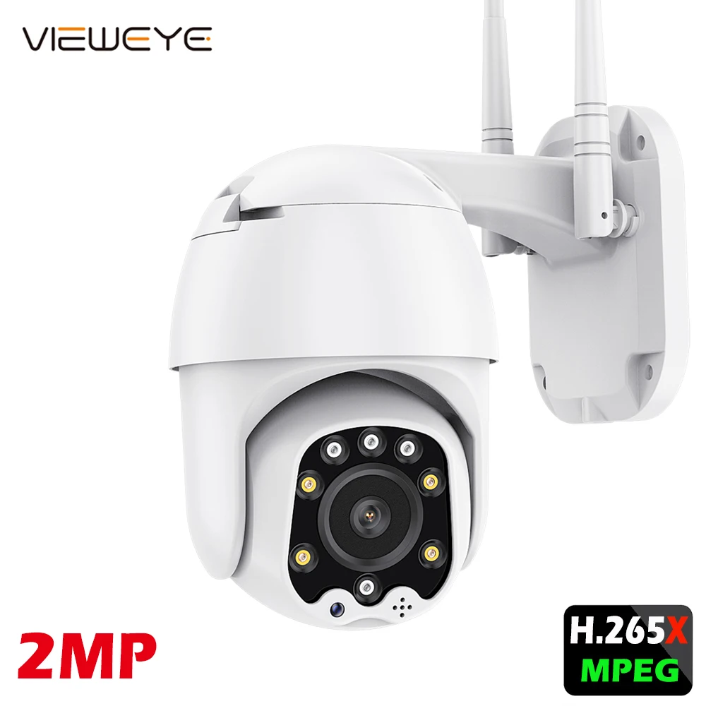 Wifi security camera digicam 1080P H.265 1920x1080 PTZ Max 128GB Onvif Camera baby monitor Support NVR P2P iCsee APP Waterproof - купить по