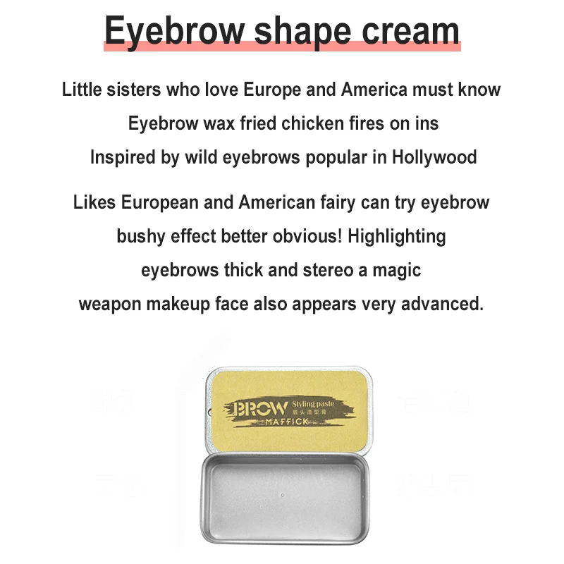 1Pc Waterproof Soap Brow Makeup Kit Lasting Eyebrow Setting Gel Women Tint Pomade Cosmetics TSLM2 | Красота и здоровье