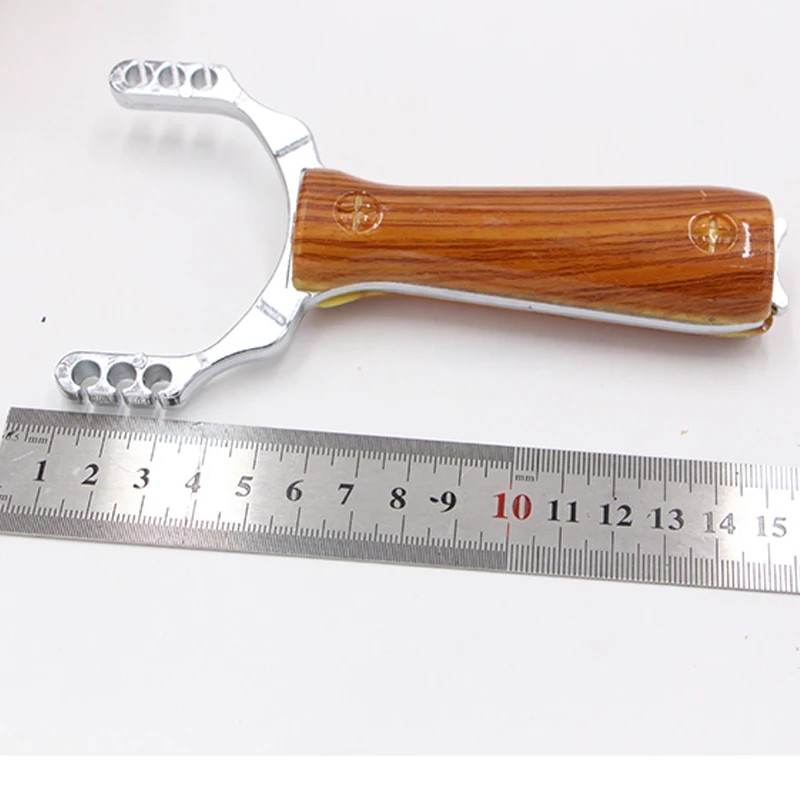 

Big Power Alloy Slingshot Professional Catapult Traditional Hunting Accessories Outdoor Shooting Practice Fast Bow GameToy Gift