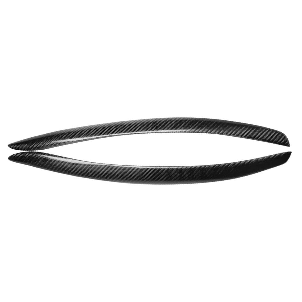 

Carbon Fiber Headlight Eyelid Car Exterior Accesories Headlight Covers Car Front Headlamps Black for BMW E92 M3 2005-2012