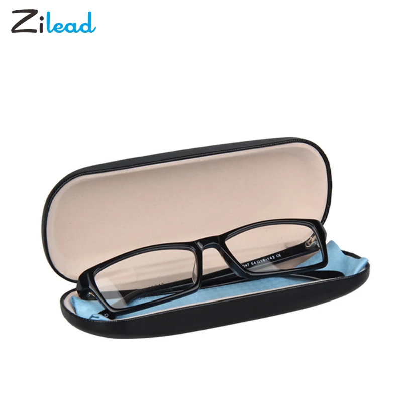 

Zilead Black Vintage Fashion Glasses Case Eyewear Lanyard Car Glasses Holder