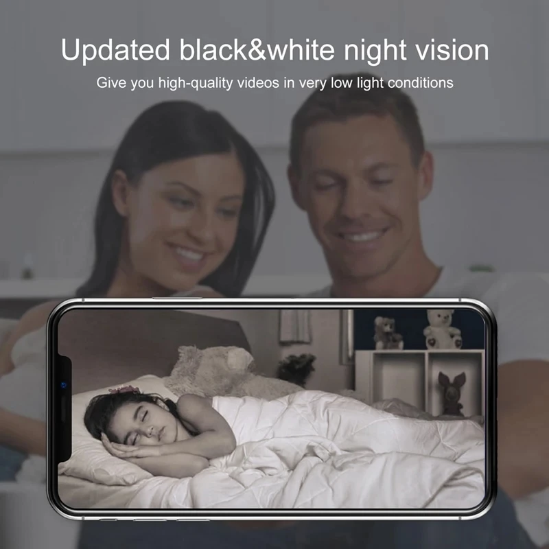 

720P smart camera infrared night vision PIR detection low power indoor home wifi remote monitoring voice intercom camera