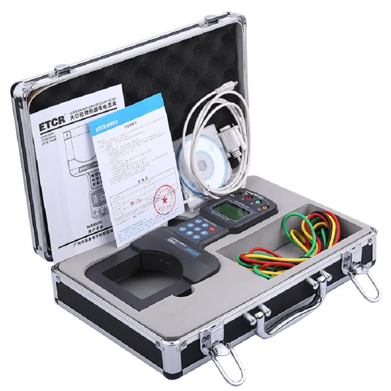 

Digital Clamp Meter 1200A Current AC/DC Voltage Ohm True RMS Auto Range VFD Capacitance NCV Tester Ammeter Multimeter