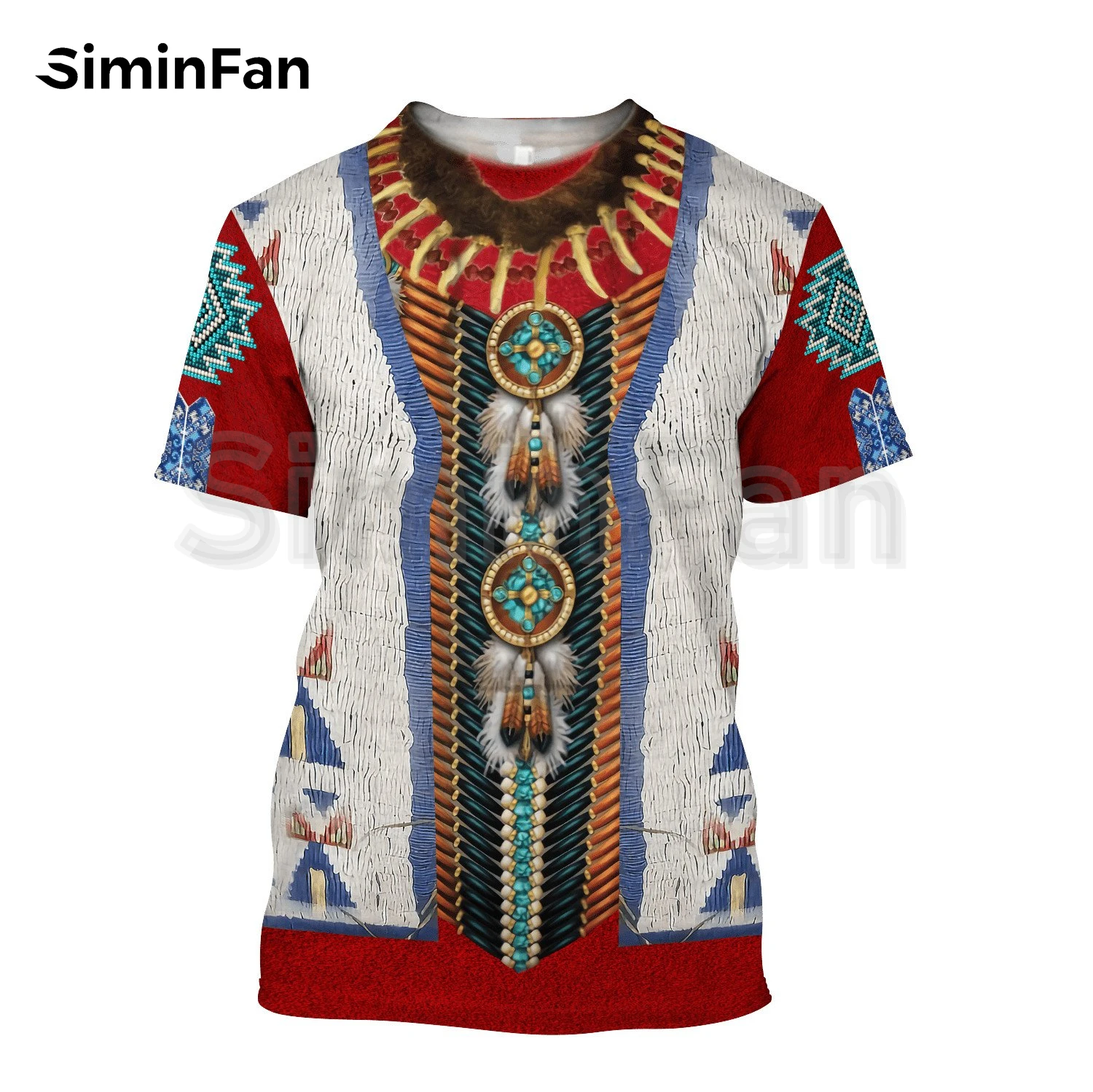 

Винтажные повседневные мужские футболки с 3D рисунком в этническом стиле, летние футболки унисекс в стиле Харадзюку, женские топы в стиле хи...