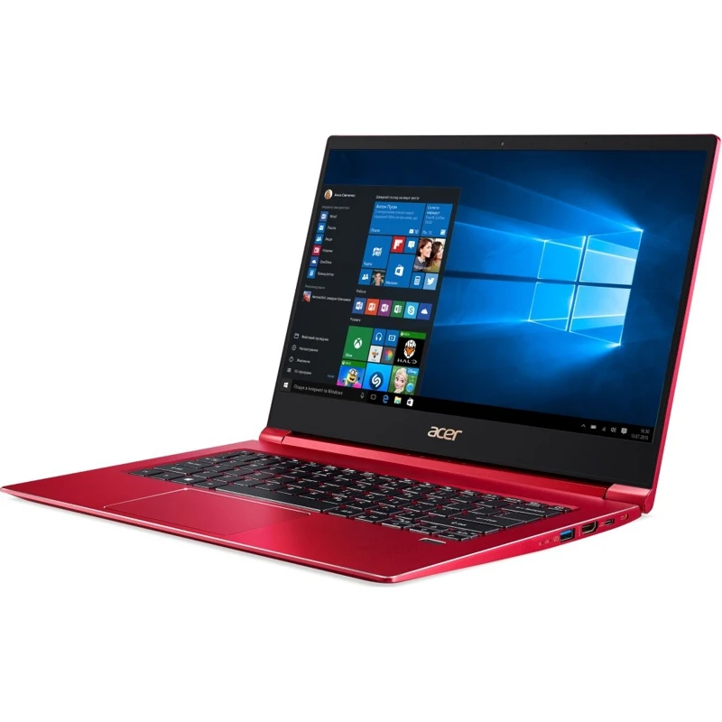 Ноутбук Acer Swift3 SF314 55 33UU Intel Core i3 8145U/8Gb/256Gb SSD/No ODD/14.0&quot FHD IPS/Intel UHD Graphics 620/Cam/WiFi+BT| |