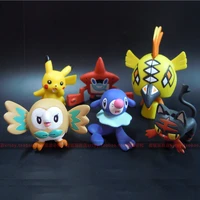 pokemon ice vulpix pikachu rowlet litten popplio grookey scorbunny sobble cute action figure model toys