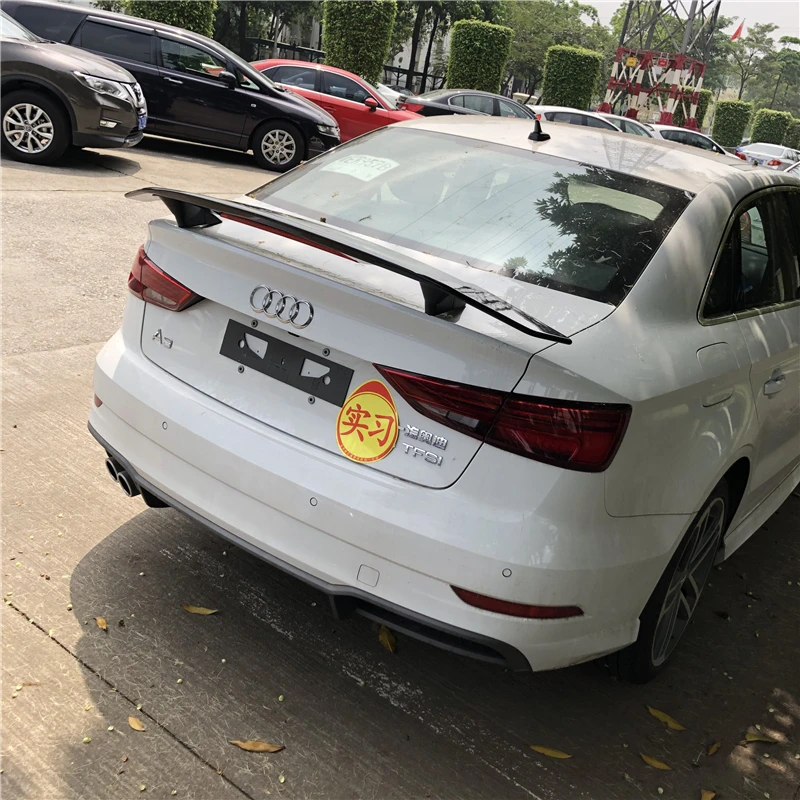 For Audi A3 Spoiler 2014-2018 TF ABS Material Car Rear Wing Primer Color | Автомобили и мотоциклы