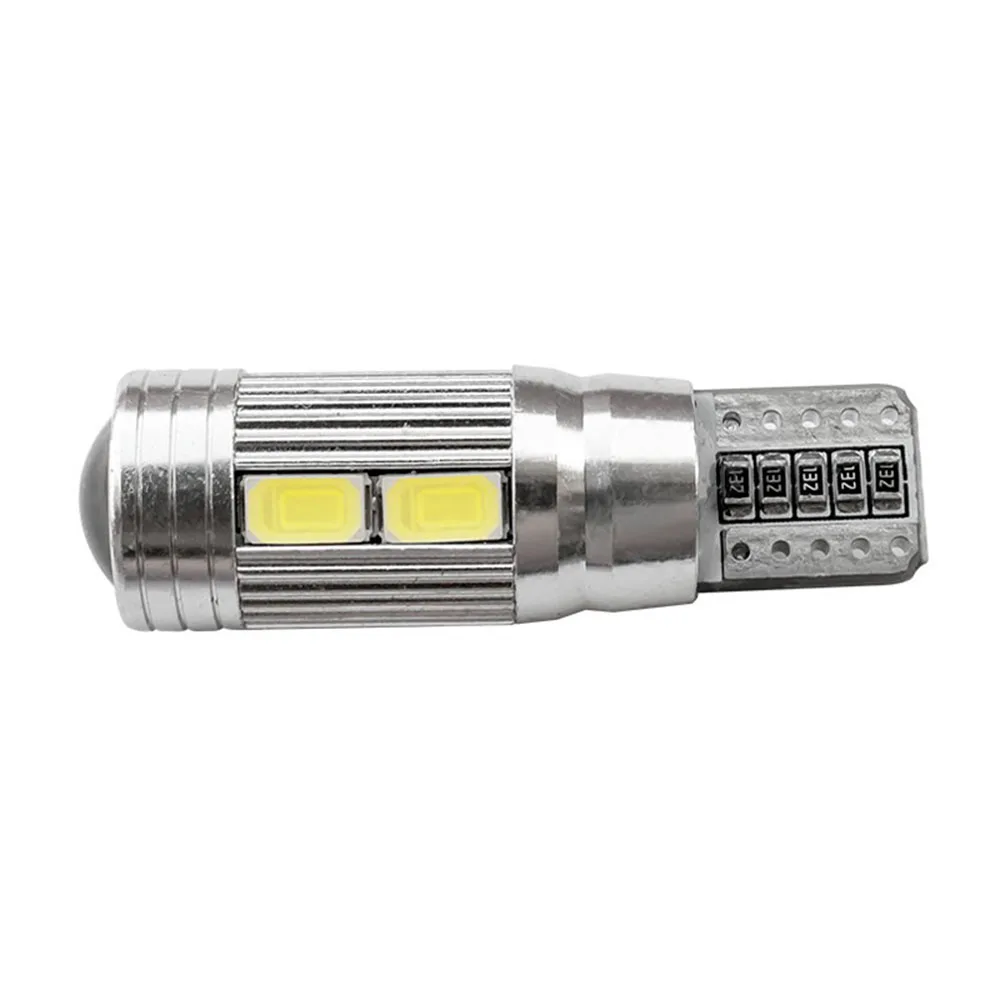 Автомобильная светодиодная лампа T10 W5W 5630 10 SMD 12 В 194 168 Canbus без ошибок для