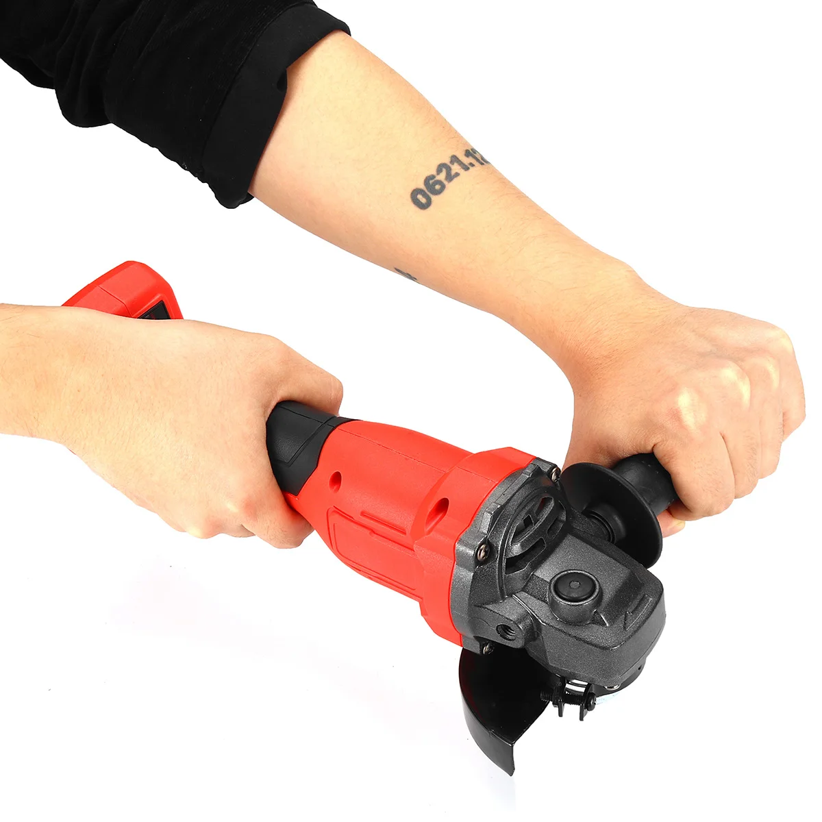 

800W 18V 100mm Brushless Cordless Electric Impact Angle Grinder Machine Polisher For Makita Battery DIY Woodworking Power Tool