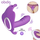 Носимый фаллоимитатор abdo, вибратор для женщин, мастурбатор с беспроводным пультом дистанционного управления, точка G, невидимая бабочка вибратор игрушка для взрослых