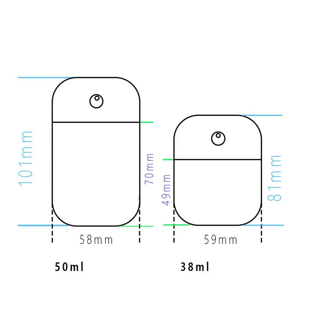 Мини-распылитель для духов 38/50 мл | Красота и здоровье