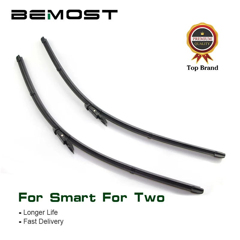 

BEMOST Car Wiper Blade For Smart For Two W451 A453 Fit Pinch Tab/Bayonet Arms 2008 2009 2010 2011 2012 2013 2014 2015 2016 2017