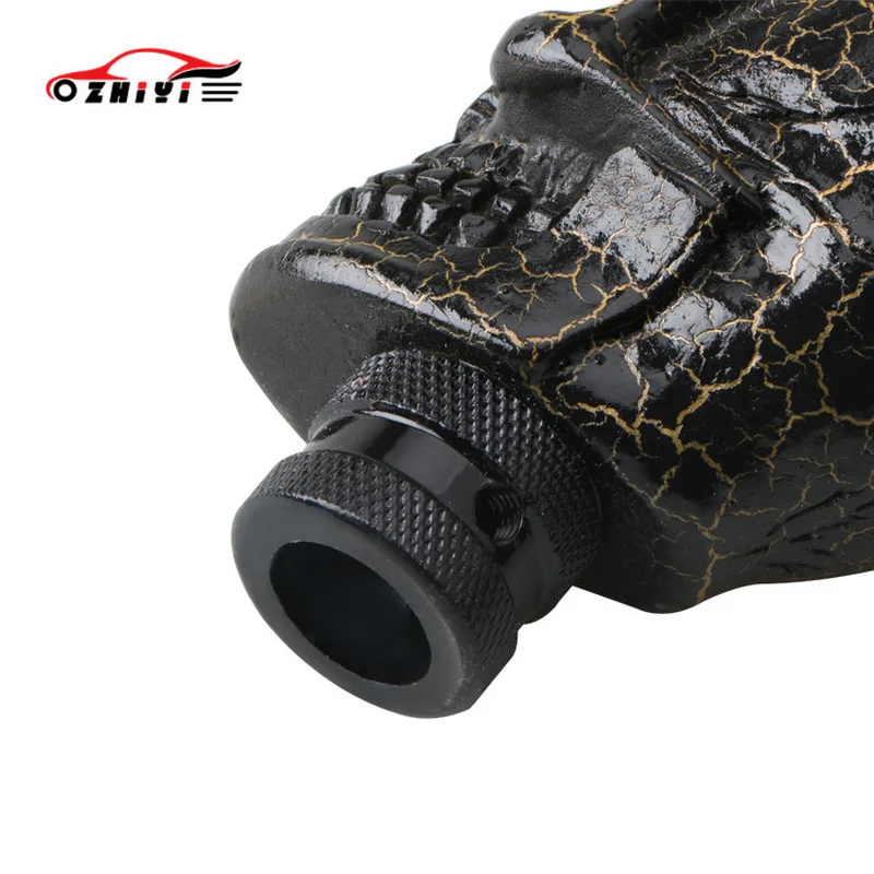 Универсальная задняя крышка в виде черепа красного черного цветов для Ford TOYOTA Shifter