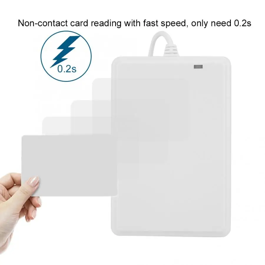 Считыватель карт IC/ID-карт Бесконтактный USB-накопитель NFC считыватель доступа в