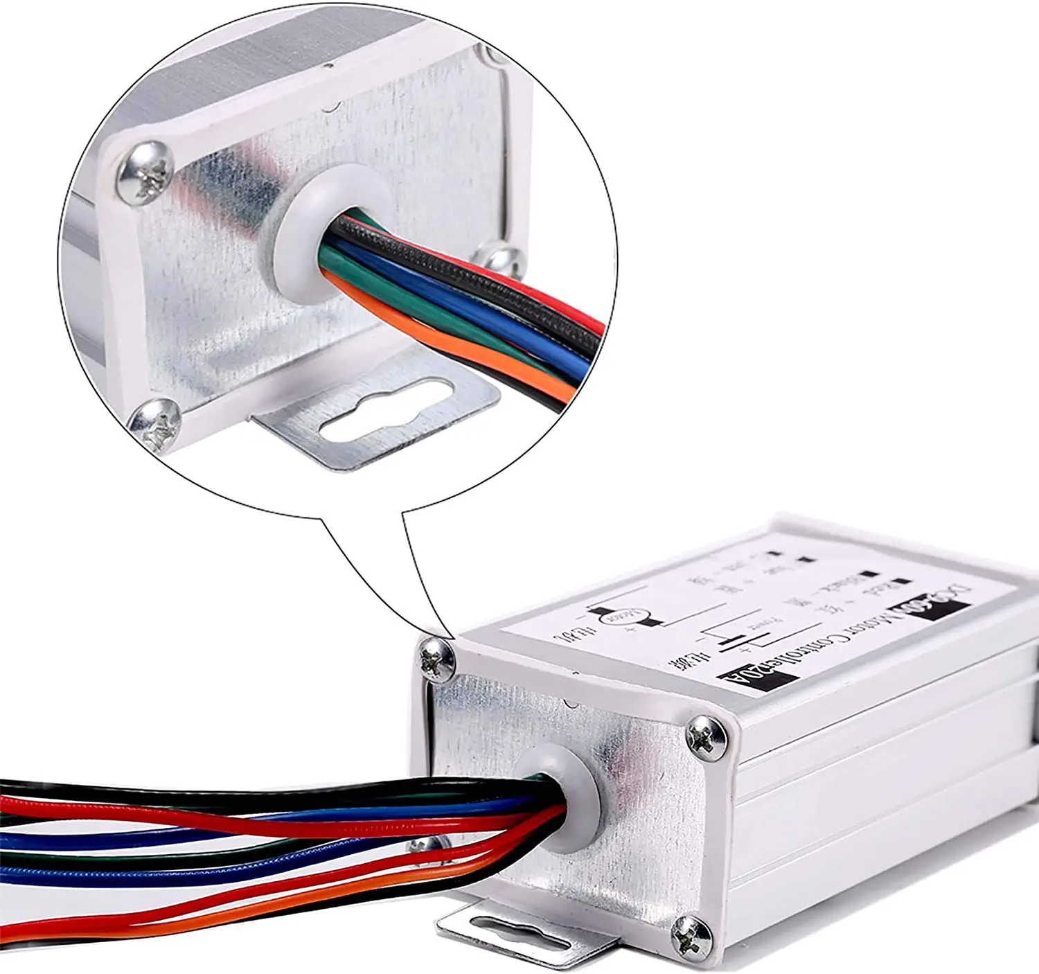 Контроллер скорости двигателя постоянного тока Brush DC 9V 12V 24V 36V 48V 60V генератор