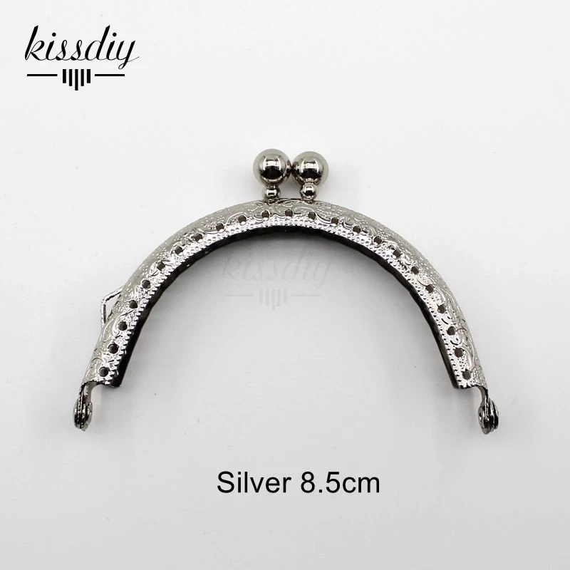 KISSDIY 30 шт. оптовая продажа 8 5 см металлическая рамка кошелек с двумя шариками