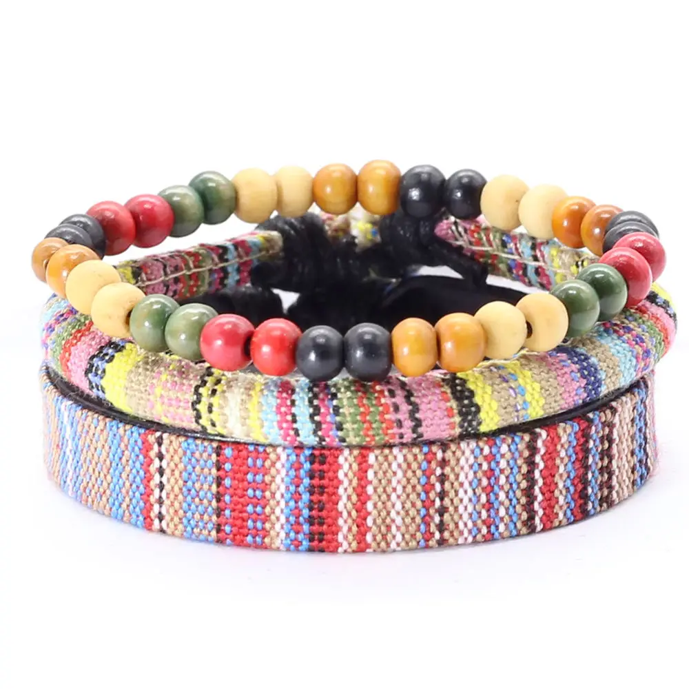 

3 шт./компл. богемный браслет в стиле панк с шармами кожаный браслет для мужчин Женский браслет женские браслеты ювелирные изделия 2019