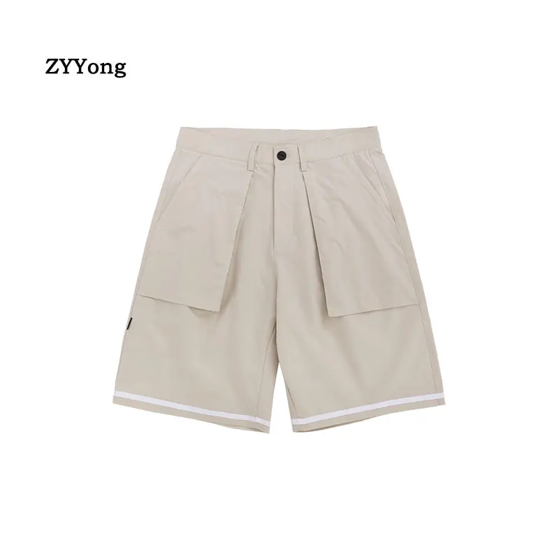 

Шорты-комбинезон мужские прямые в стиле хип-хоп