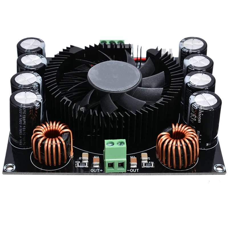 HiFi аудио 420 Вт AC 24 В tda8954-й большой мощности цифровой аудио усилитель плата A+ D Класс стерео аудио усилитель модуль