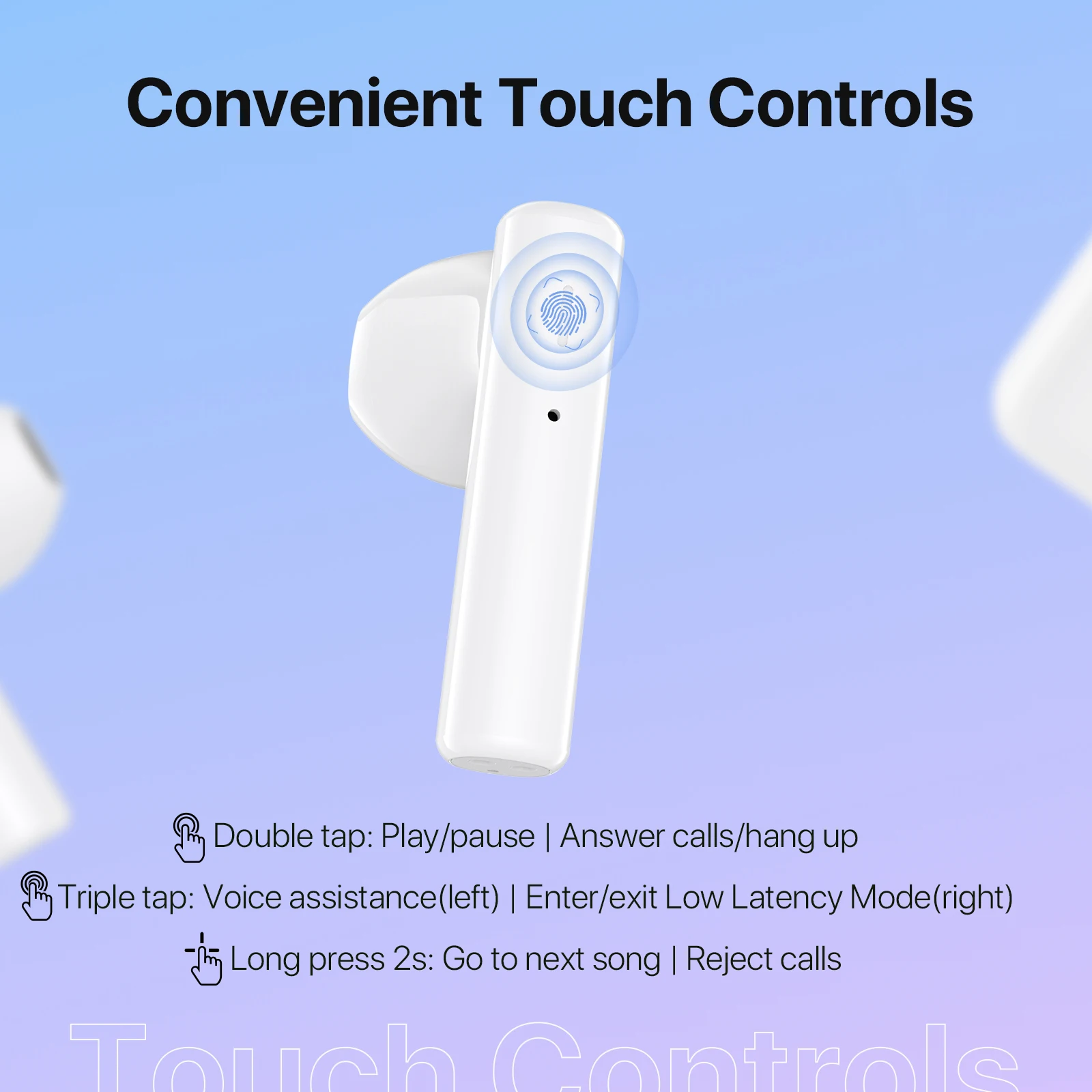 2021 new umidigi airbuds u tws bluetooth 5 1 earphone wireless enc noise reduction 380mah pure sound quality wireless headphone free global shipping