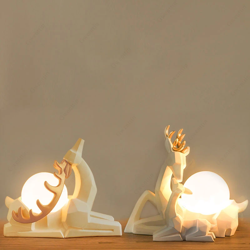 Настольная лампа в скандинавском стиле декоративный Настольный светильник из