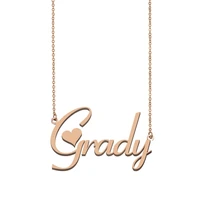 grady name necklace custom name necklace for women girls best friends birthday wedding christmas mother days gift